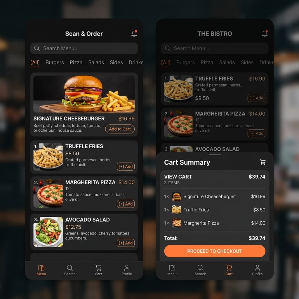 QR Table Ordering